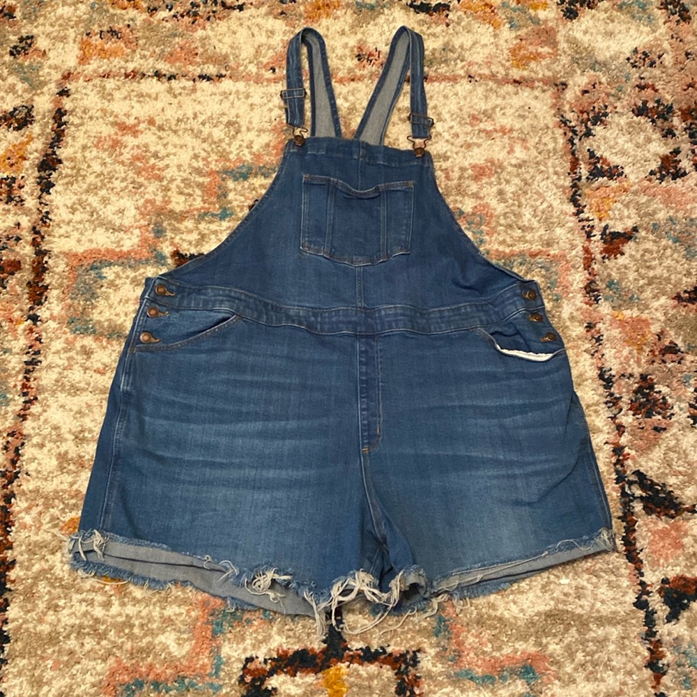 Ava & Viv Overall Shorts Plus size 24W